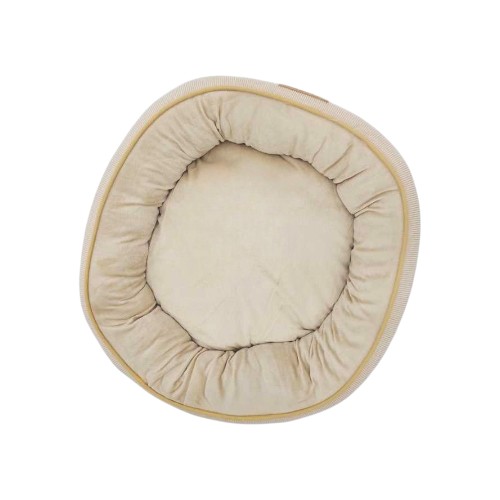 UBL FLEECE PET BED ROUND 55X15C