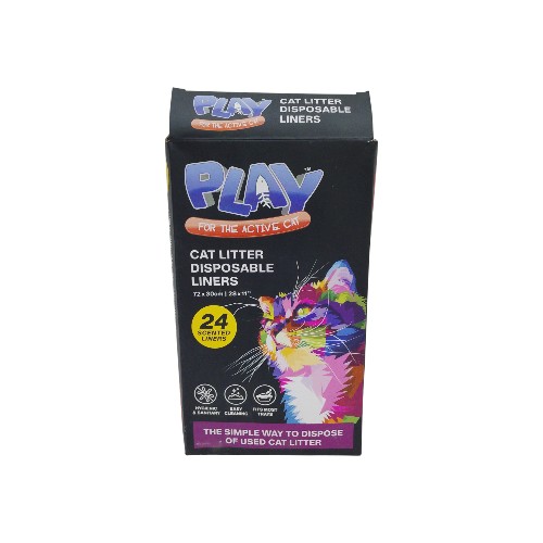 UBL CAT LITTER LINER SCENTED 24