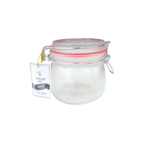 UBL STORAGE JAR CLIP LID 500ML