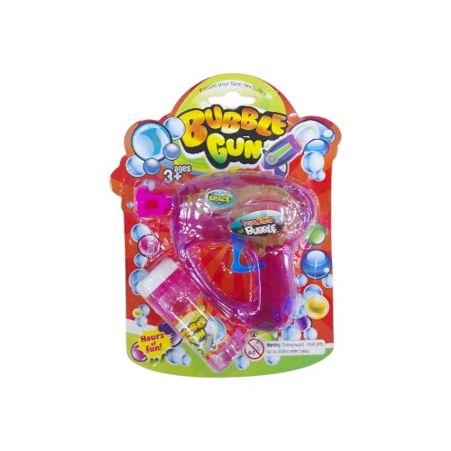 UBL BUBBLE GUN 48ML 2 COLORS