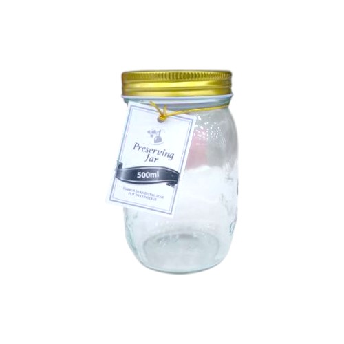 UBL GLASS PRESERVING JAR 500ML