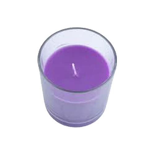 UBL CANDLE SCENTED GLASS 7.5X5C