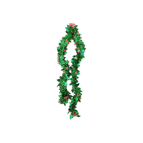 UBL TINSEL HOLLY DELUXE 2M 10PL