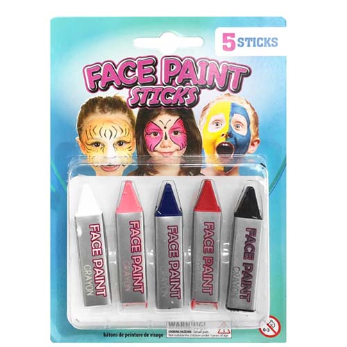 UBL FACE PAINT STICK ASST COLS