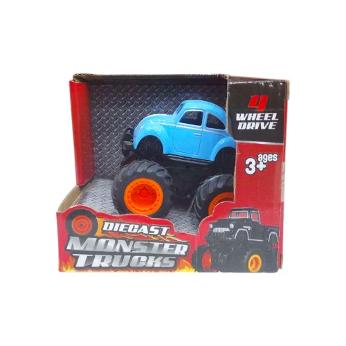 UBL BIG WHEELS DIE CAST CAR