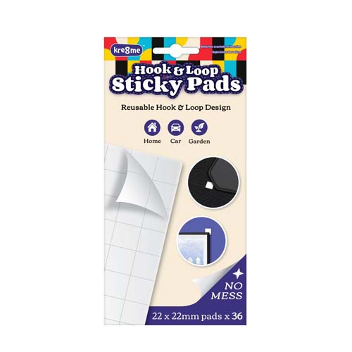 UBL HOOK  LOOP ADHESIVE PADS 36