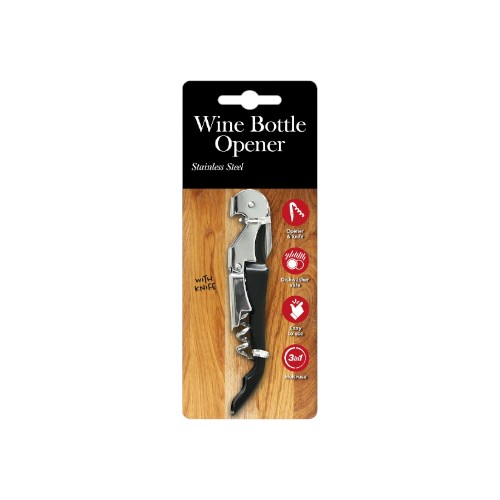 UBL WINE BOTTLE OPENER W KNIFE