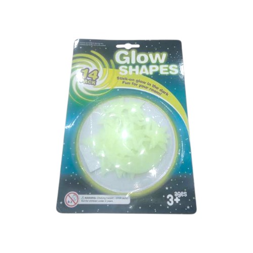 UBL GLOW IN THE DARK SHAPES 14