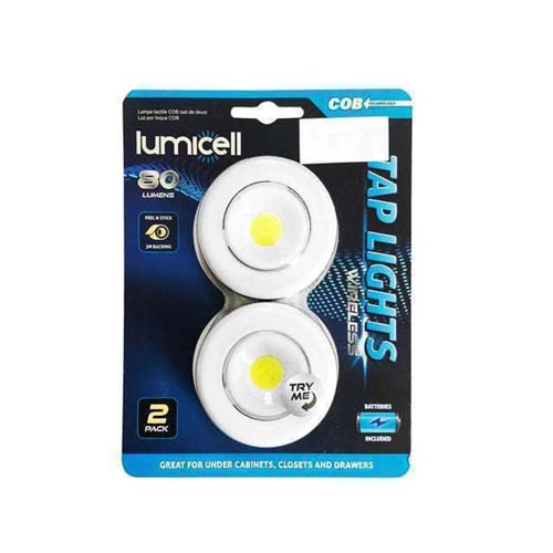 UBL COB TAP LIGHT 2 PACK