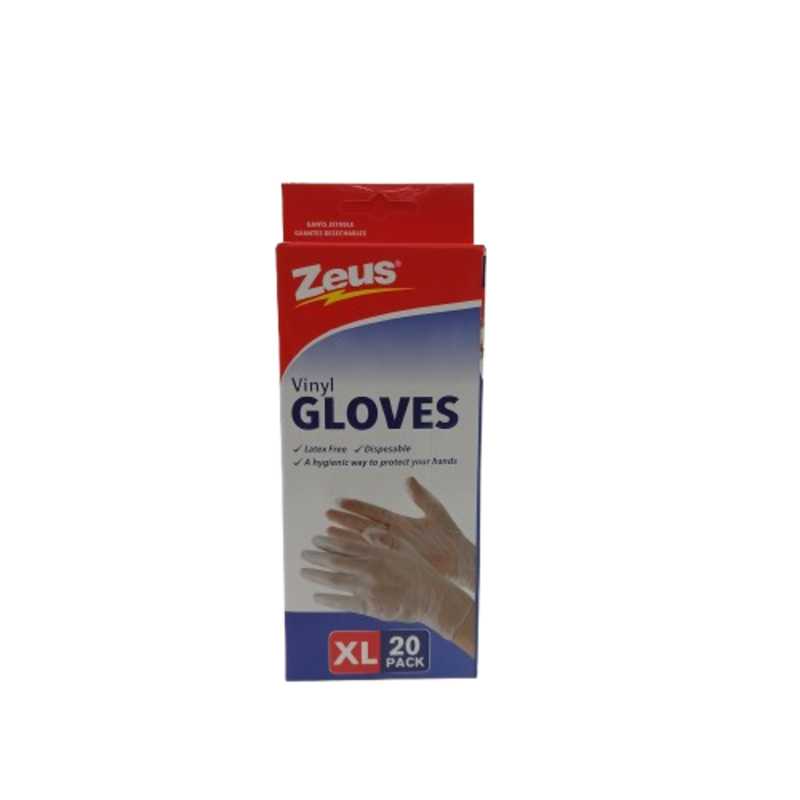 UBL GLOVES DISPOSABLE XL 20PK