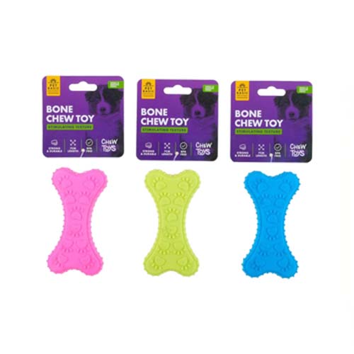 UBL PUPPY CHEW TOY 16CM 3 COLOR