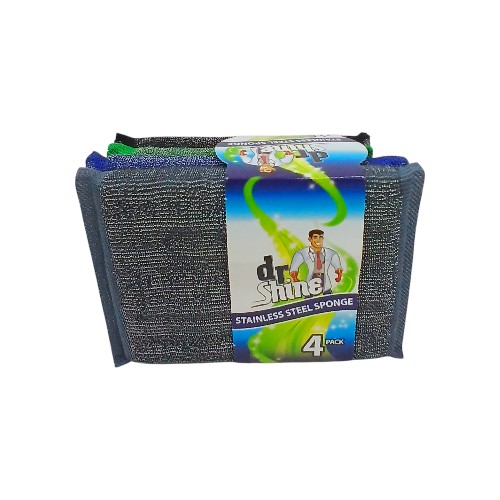 UBL STAINLESS STEEL SCOURERS 4