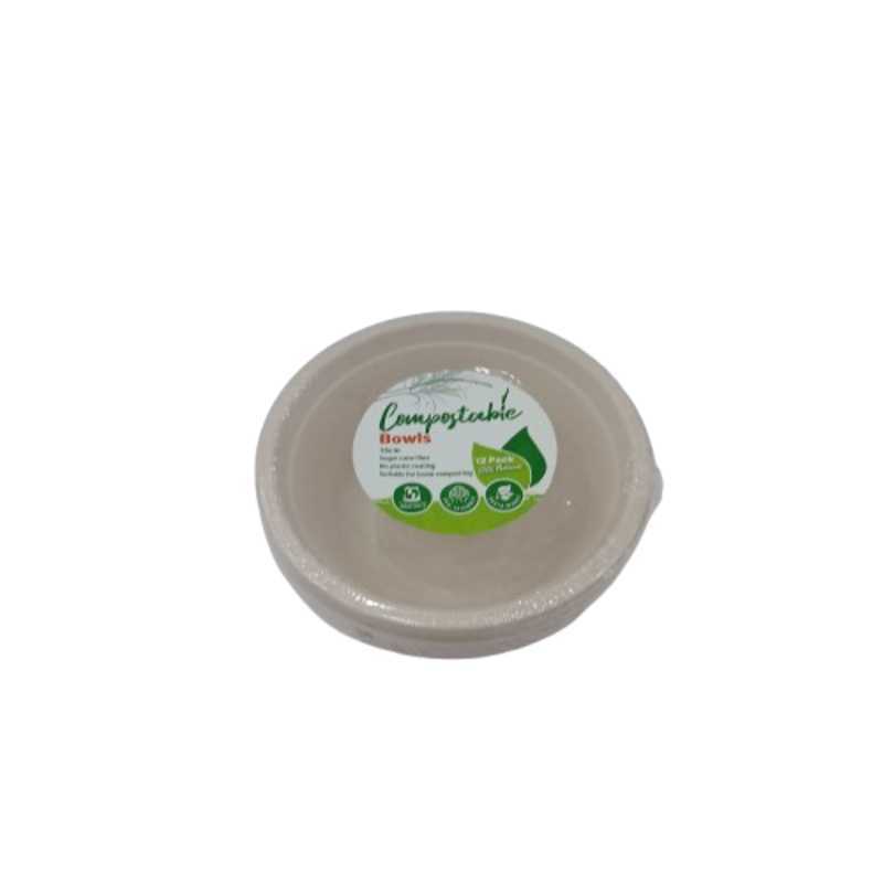UBL COMPOSTABLE BOWLS 12 PACK