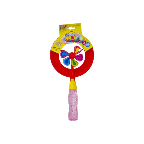 UBL PINWHEEL BUBBLE WAND 3 ASST