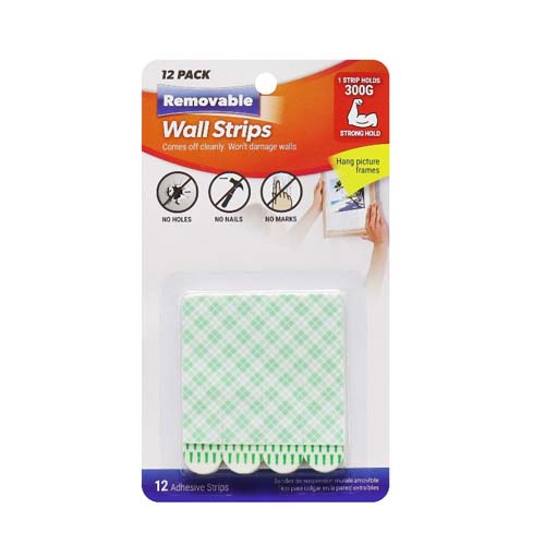 UBL WALL HANG STRIPS REMOVABLE
