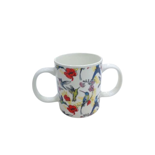 UBL MUG CERAMIC W DOUBLE HANDLE