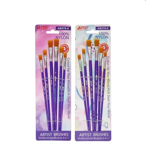 UBL ARTIST STENCIL BRUSH 8 PIEC