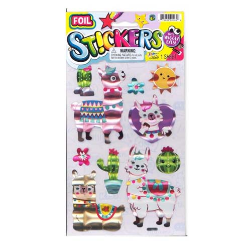 UBL STICKERS GLITTER 3D 16 ASSO