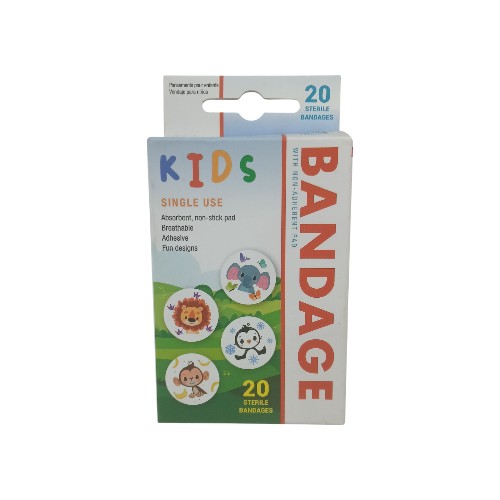 UBL BANDAGE KIDS 2 ASSTORTED 20
