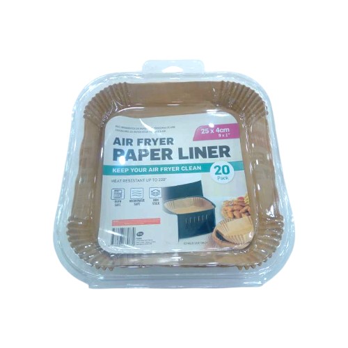 UBL AIR FRYER PAPER LINERS SQUA