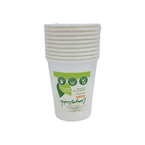 UBL COMPOSTABLE CUPS 10 PACK
