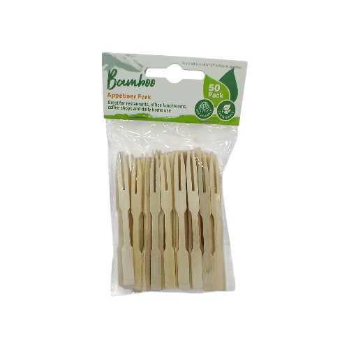 UBL APPETIZER FORK 8CM 50 PACK