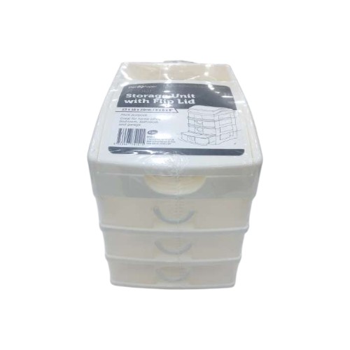 UBL 4 TIER STORAGE UNIT W -FLIP