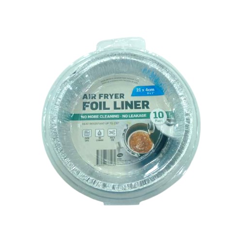 UBL AIR FRYER FOIL LINERS 10 PA