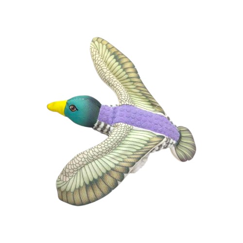 UBL BIRD ROPE TUG TOY 30CM 3 AS