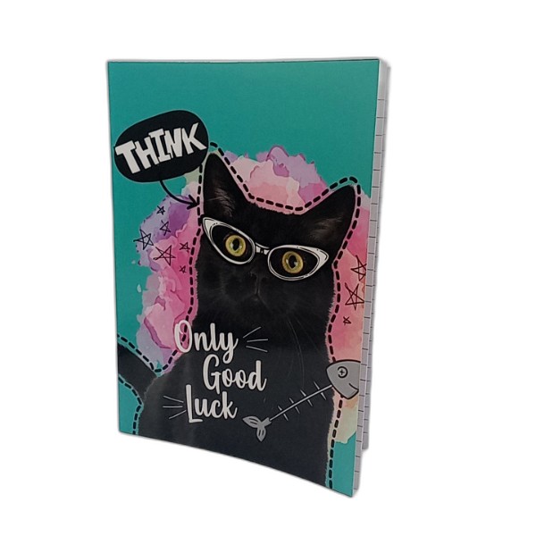 UBL NOTEBOOK A5 LINED 48 SHEETS 8 COLORS