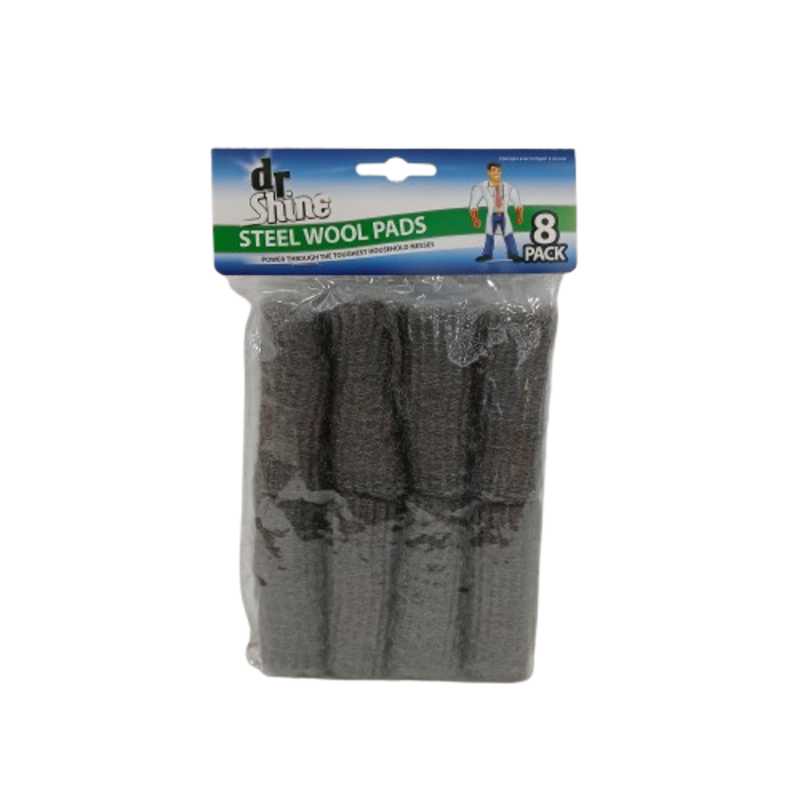 UBL STEEL WOOL PADS 8 PACK