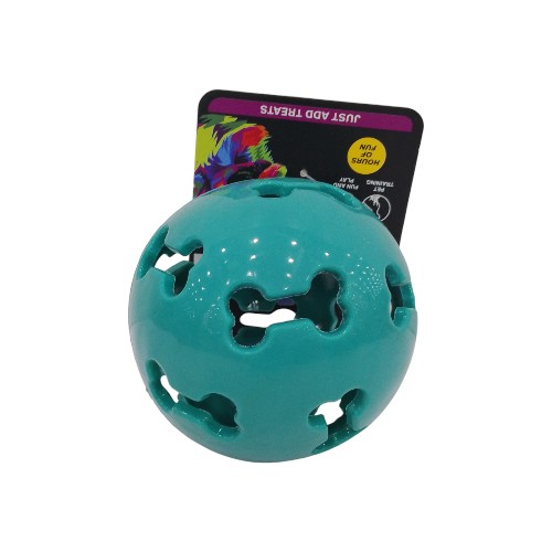 UBL PET TREAT BALL 8CM 3 ASSO C