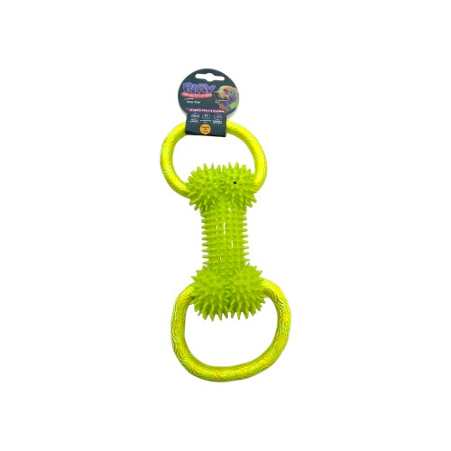 UBL PET ROPE TUG TOY 31CM 3 ASS