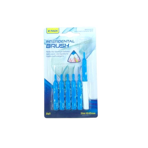 UBL INTERDENTAL BRUSHES 6 PACK