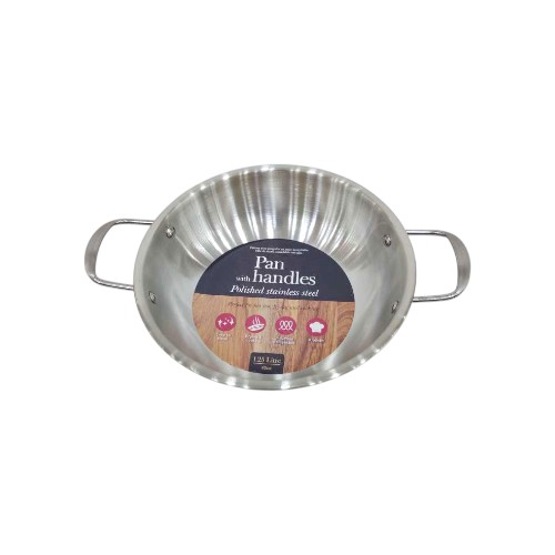 UBL STAINLESS STEEL PAN W HANDL