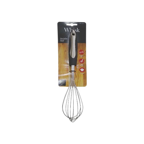 UBL STAINLESS STEEL WHISK 28CM
