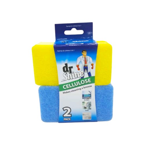 UBL CELLULOSE SPONGE 3-IN-1 2 P