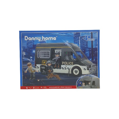 DANNYHOME POLICE CAR TOY W- LIG
