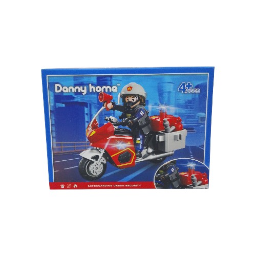 DANNYHOME FIRE MOTORBIKE TOY W-
