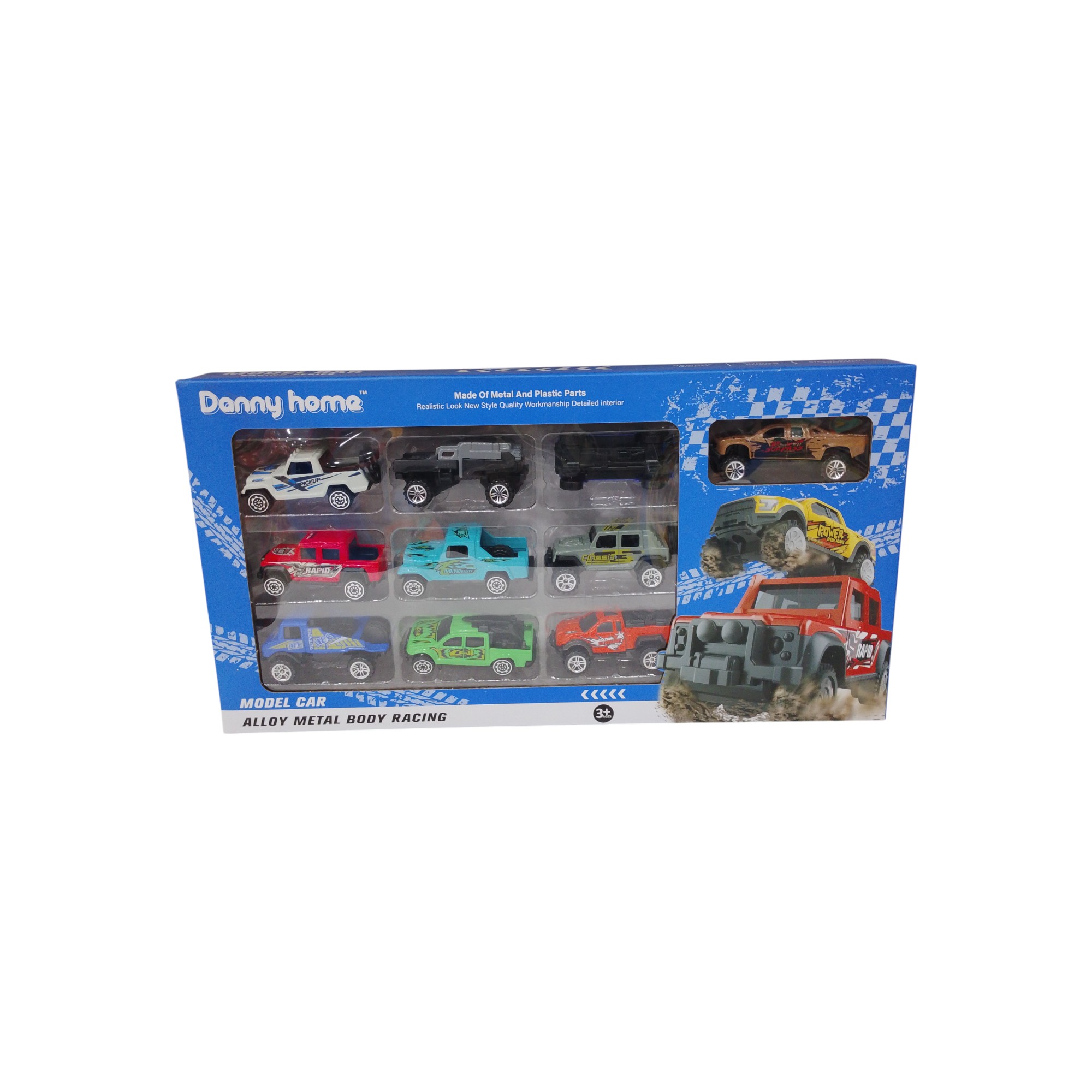 DANNYHOME TOY CAR SET 10PCS