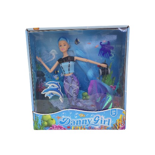 DANNYHOME MERMAID DOLL SET 11.5