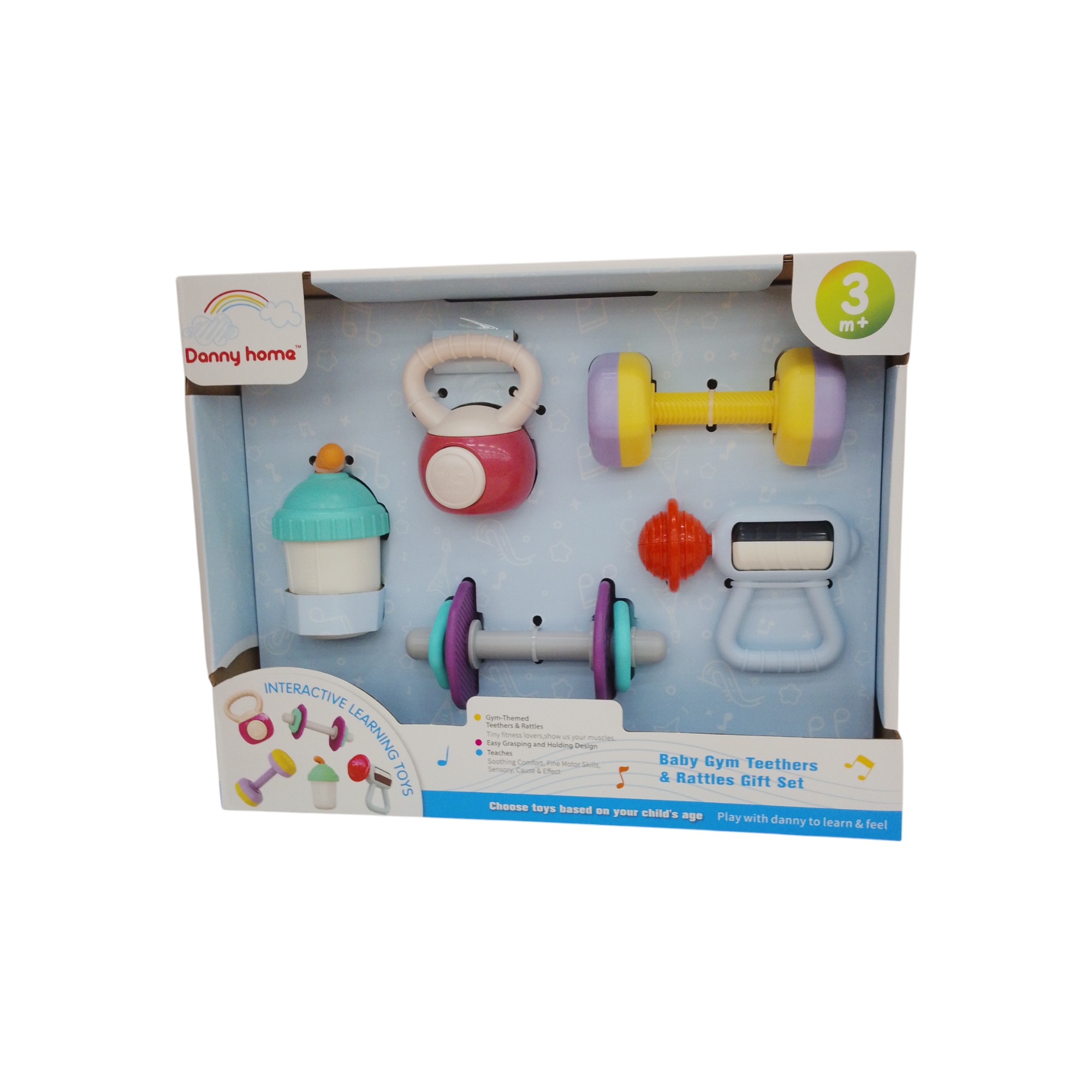 DANNYHOME BABY GYM TEETHERS-RAT