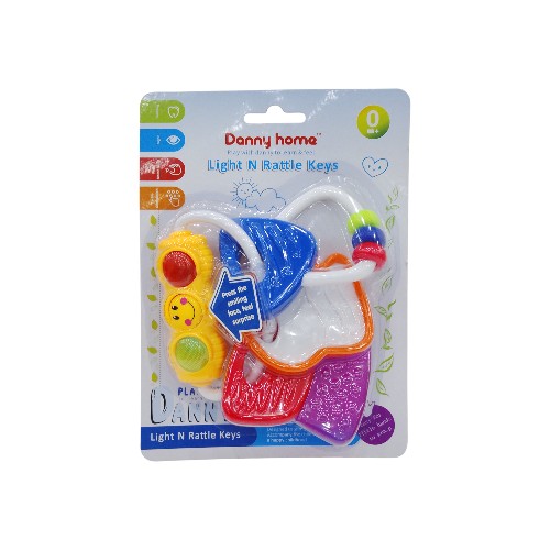 DANNYHOME RATTLE TEETHER TOY 6M