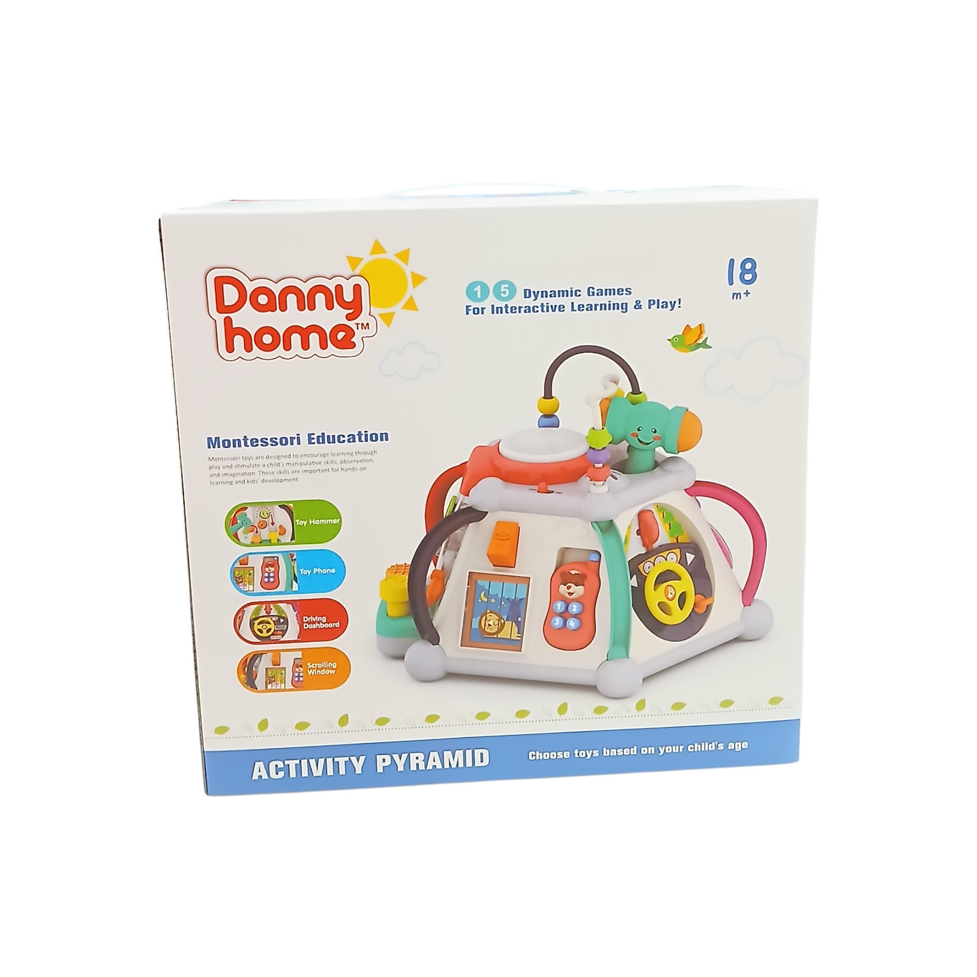 DANNYHOME TOY ACTIVITY PYRAMID