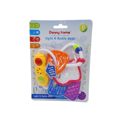 DANNYHOME LIGHT-RATTLE KEYS TOY