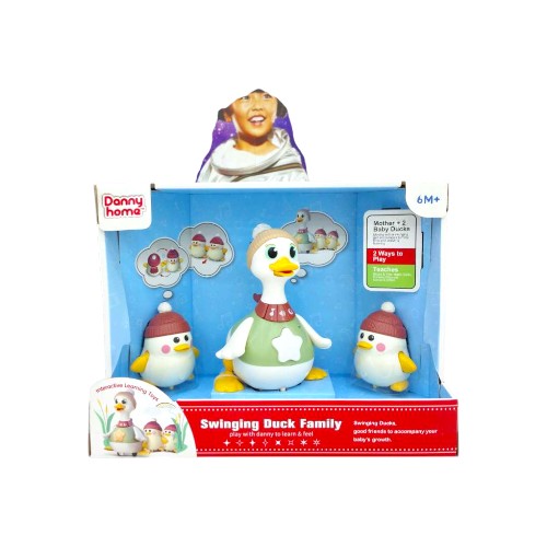 DANNYHOME TOY WADDLING DUCK FAM