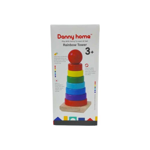 DANNYHOME WOODEN STACKER TOY