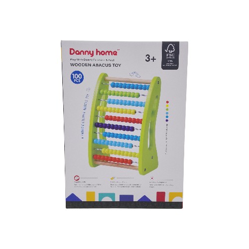 DANNYHOME WOODEN ABACUS TOY