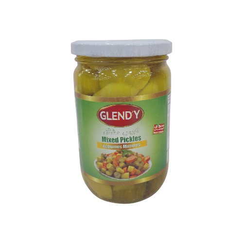 GLENDY MIX PICKELS GLASS 660G